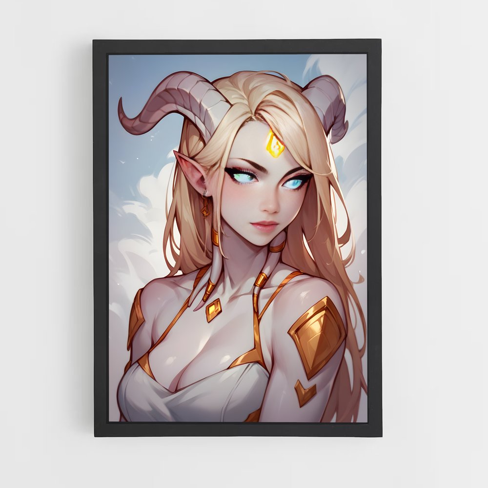Poster L'Élue des Ombres – affiche World of Warcraft (vue 2)